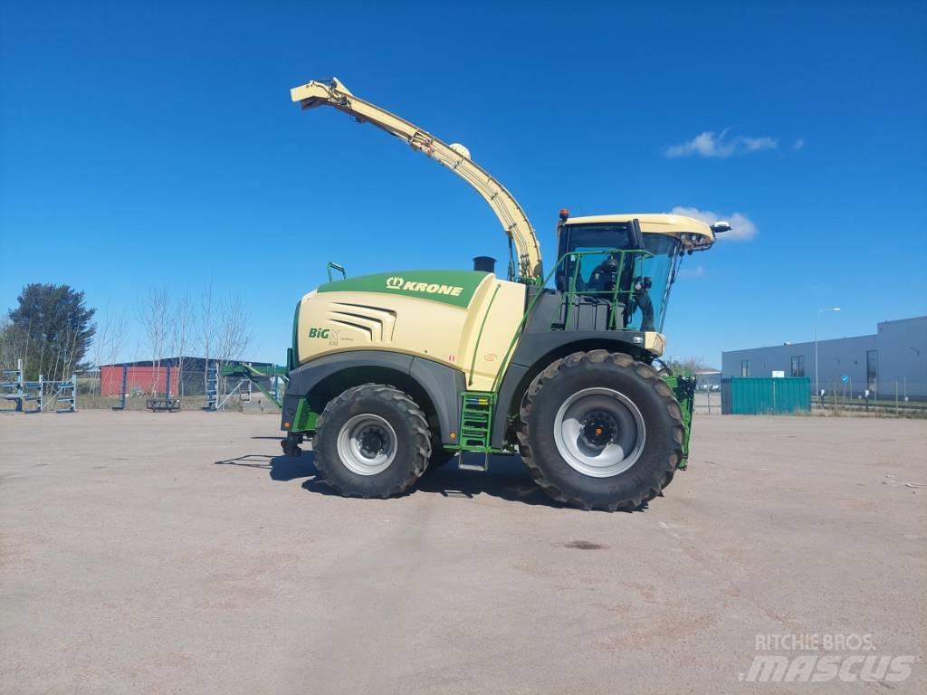 Krone Big X 630 Sieczkarnie samojezdne