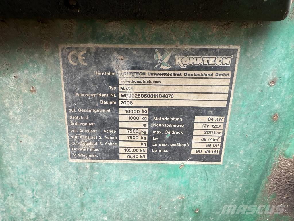 Komptech Maxx Przesiewacze mobilne