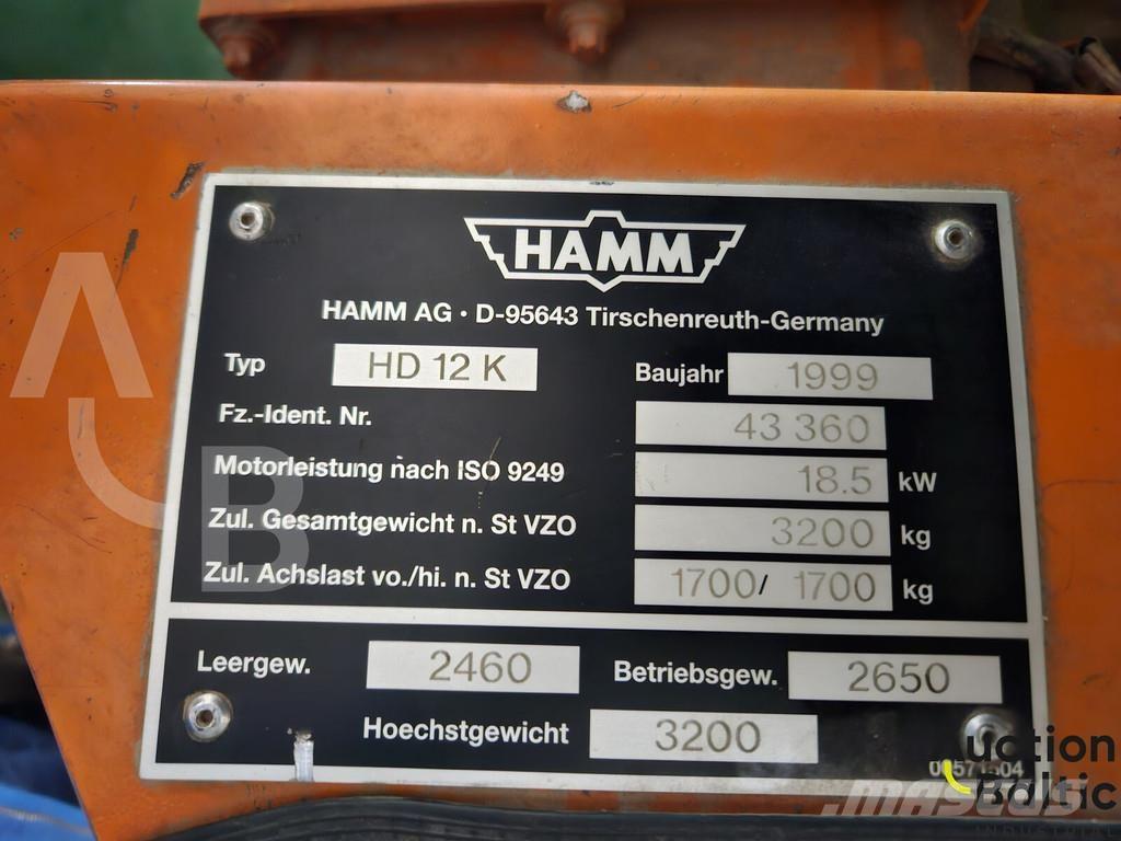 Hamm HD 12 K Walce inne