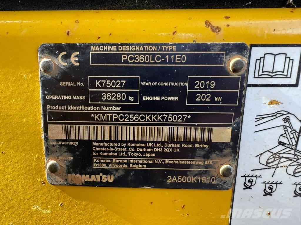 Komatsu PC 360 LC-11 Koparki gąsienicowe