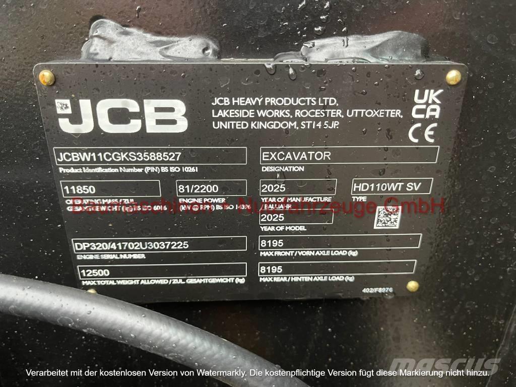 JCB Hydradig 110W Koparki kołowe