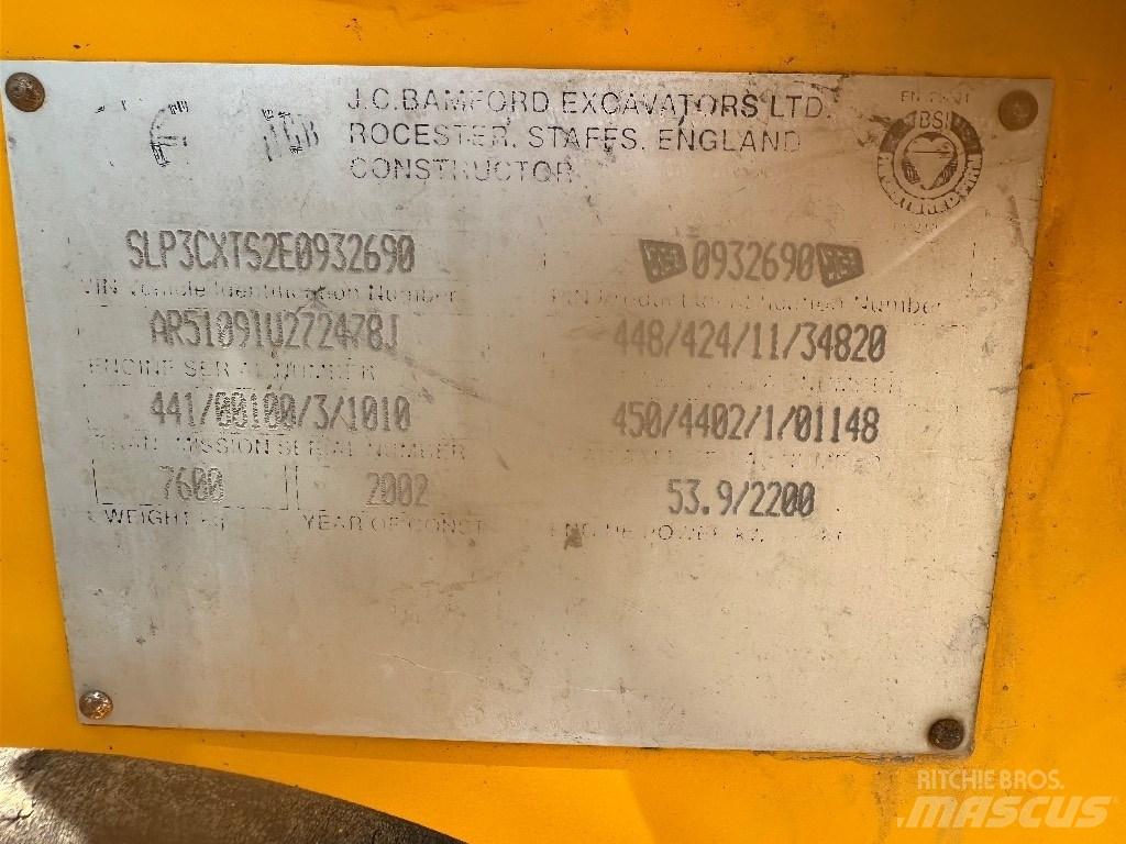 JCB 3 CX Koparko-ładowarki