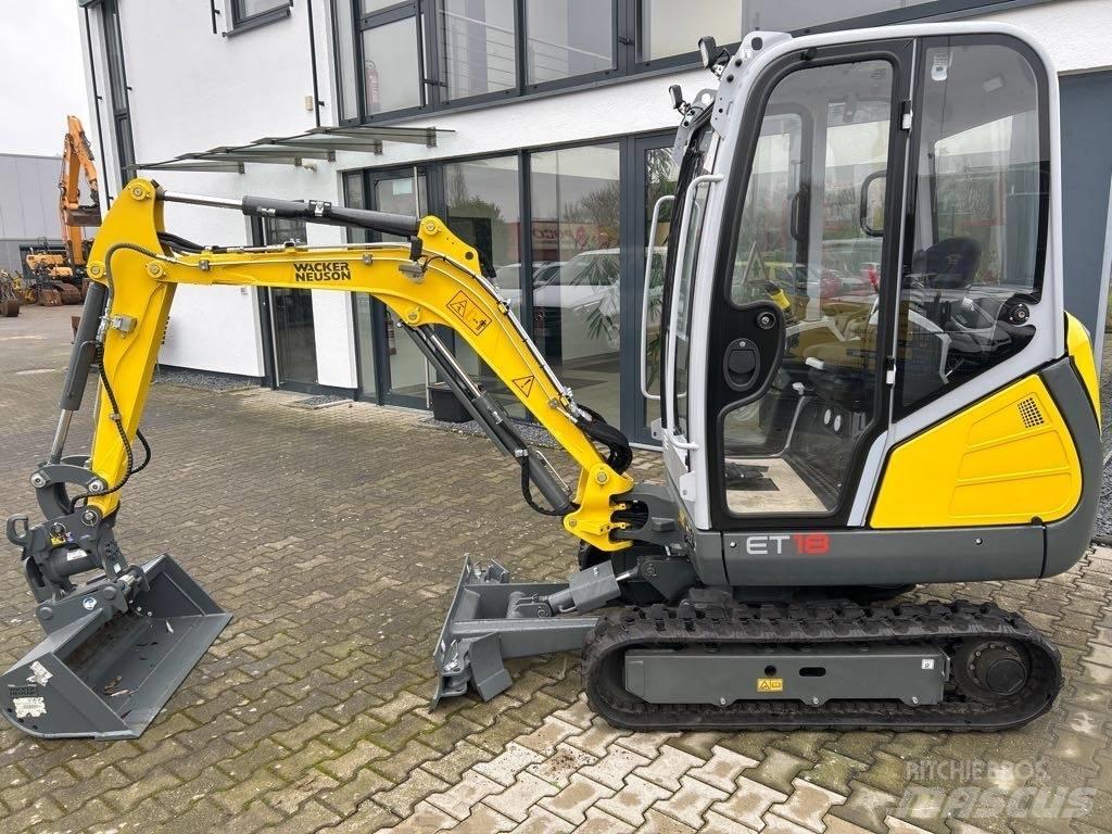 Wacker Neuson ET18 Koparki gąsienicowe