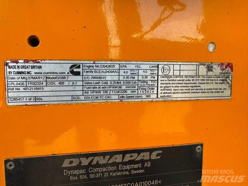 Dynapac CA362PD Walce jednobębnowe
