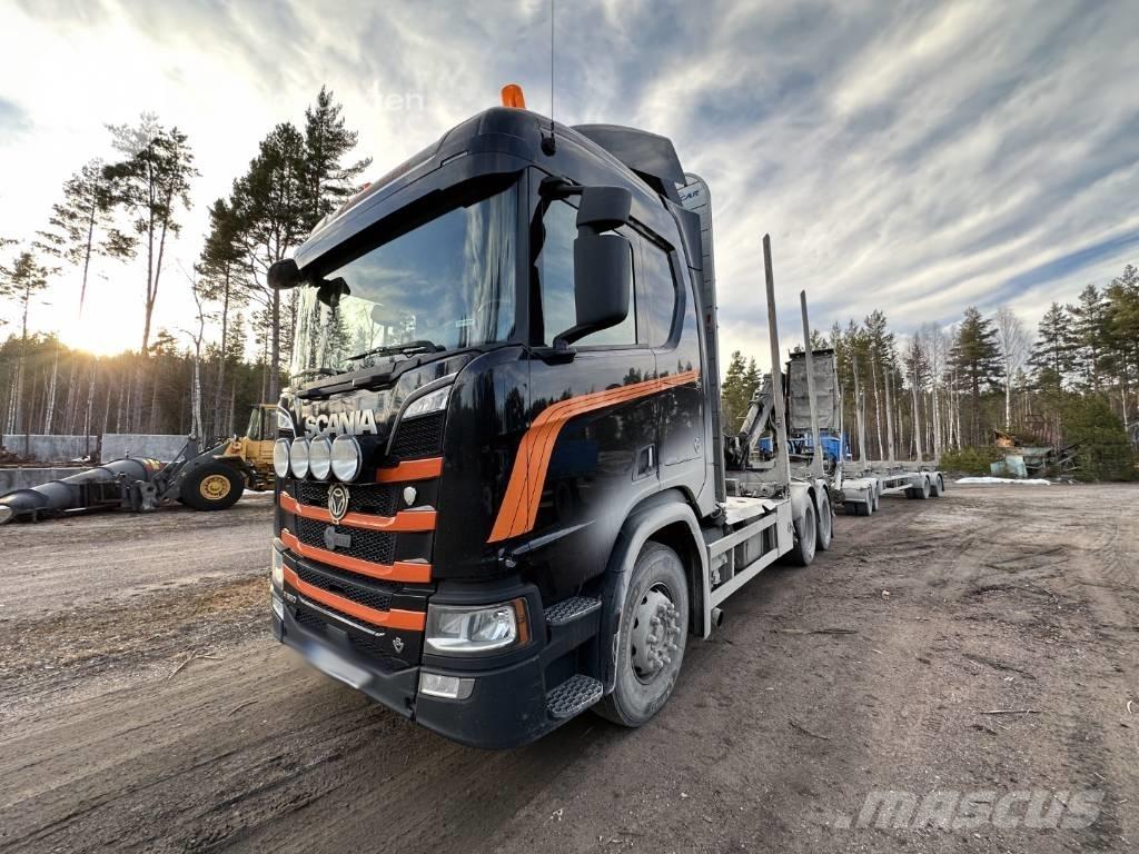 Scania R 650 Ekipage Samochody do przewozu drewna