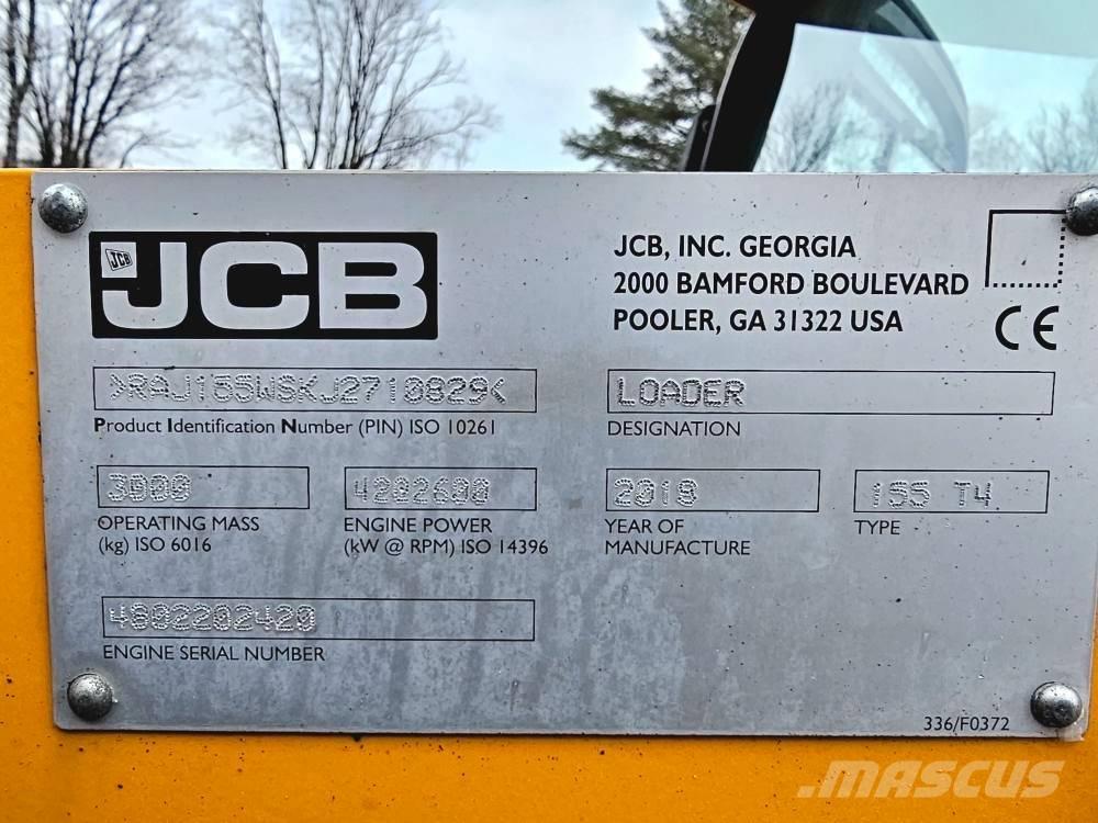 JCB 155 Ładowarki burtowe