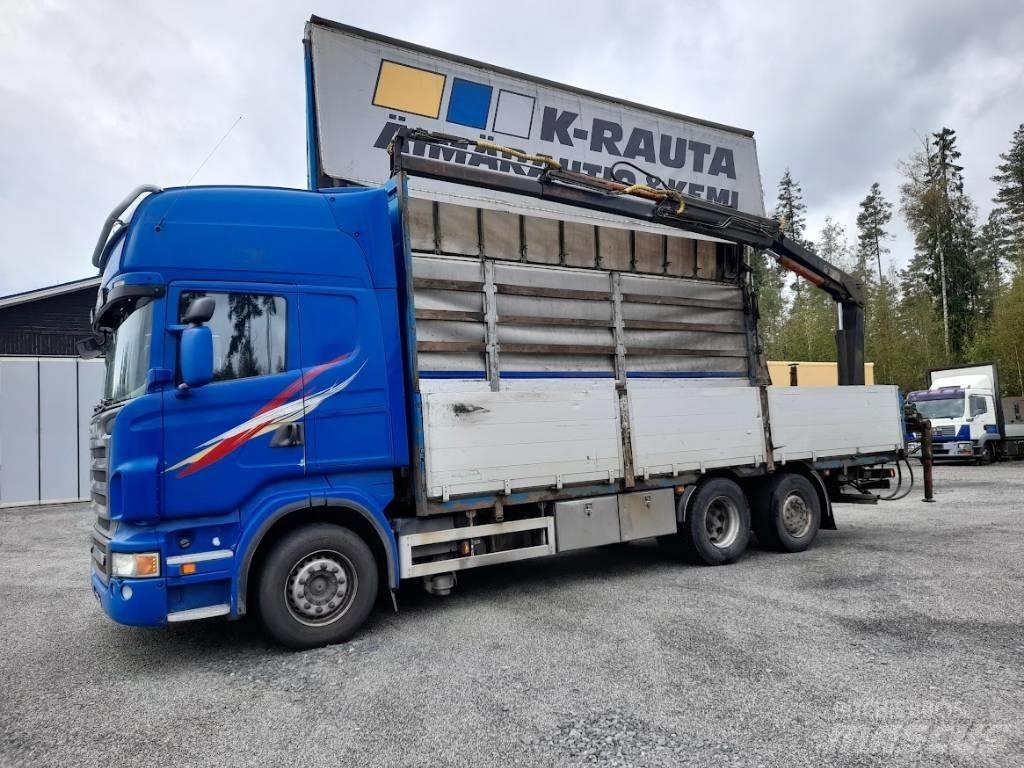 Scania R 560 Żurawie samochodowe
