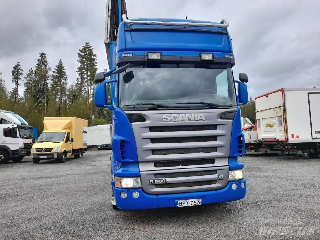 Scania R 560 Żurawie samochodowe