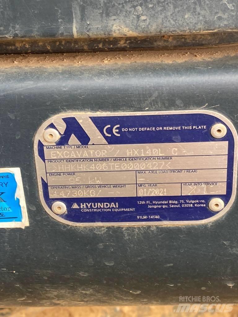 Hyundai HX140LC Koparki gąsienicowe