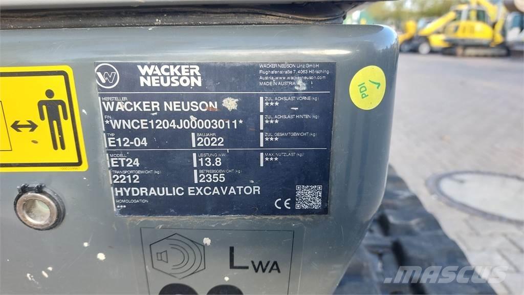 Wacker Neuson ET24 Koparki gąsienicowe
