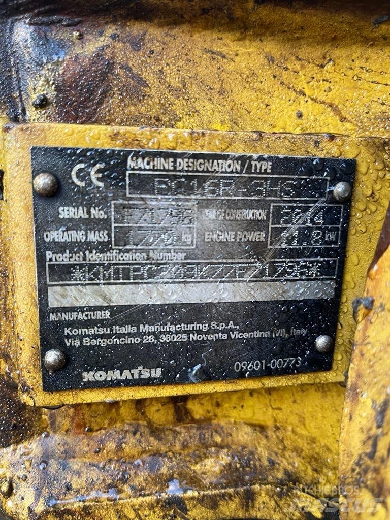 Komatsu PC 16 R-3HS Minikoparki