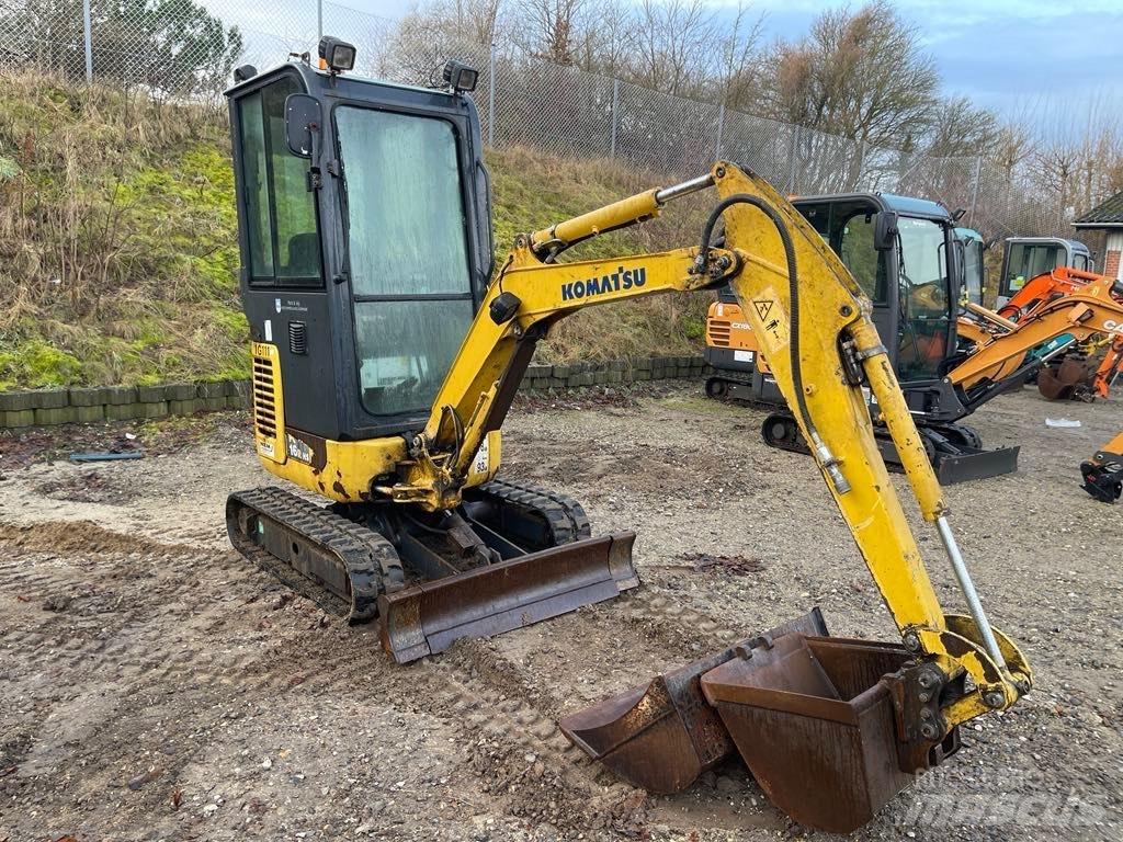Komatsu PC 16 R-3HS Minikoparki
