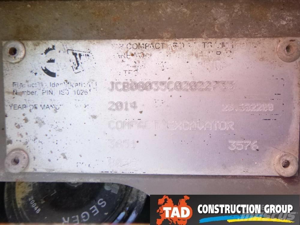 JCB 8035 ZTS Minikoparki