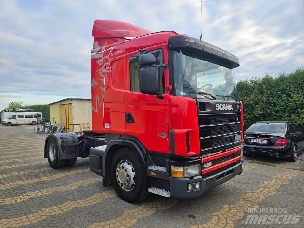 Scania 124 L 420 Ciągniki siodłowe