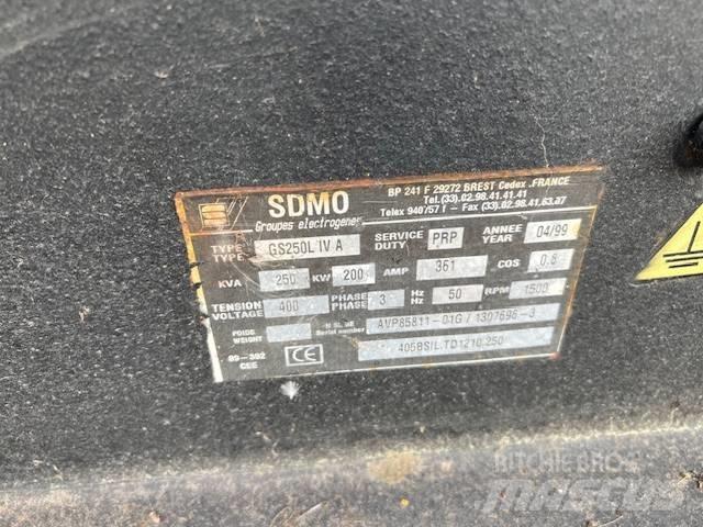 Sdmo GS250L Agregaty prądotwórcze Diesla
