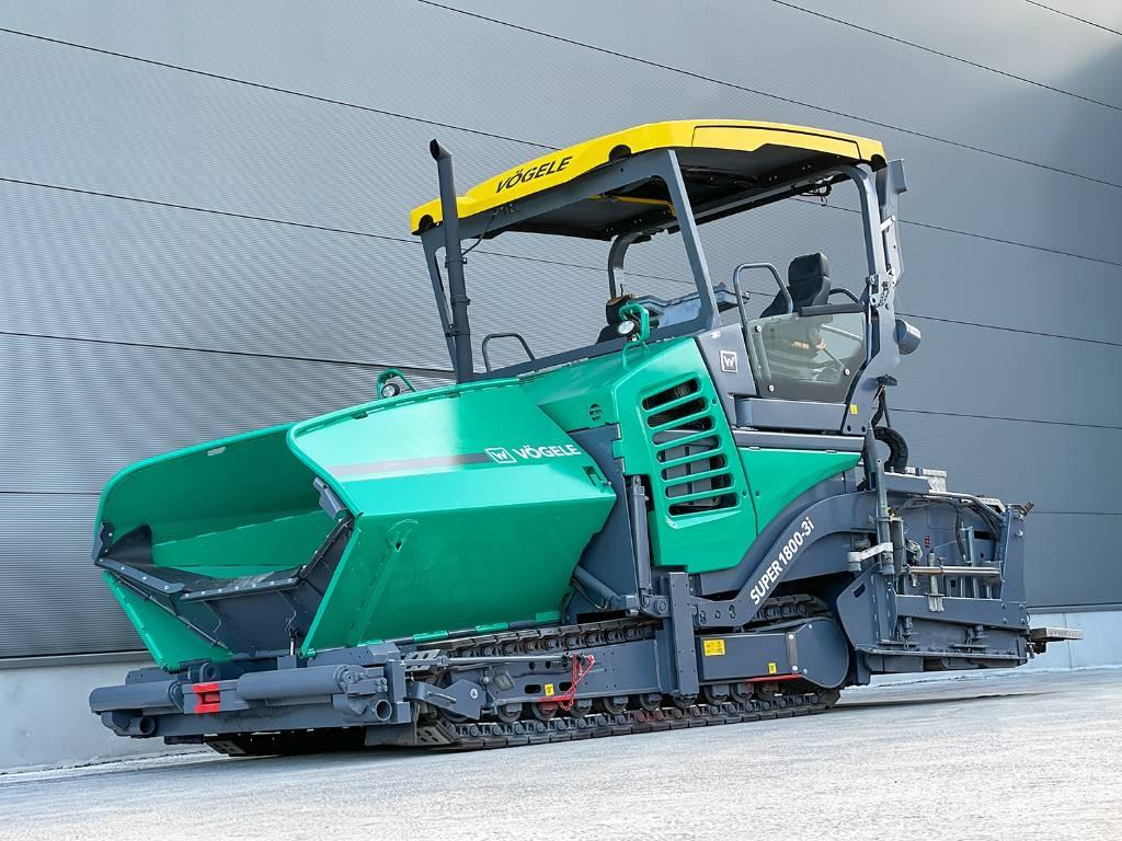 Vögele SUPER 1800-3I Rozściełacze do asfaltu