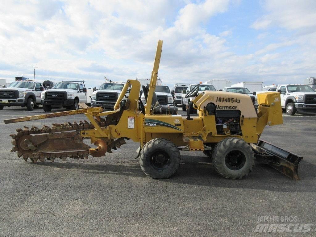 Vermeer RT450 Koparki łańcuchowe