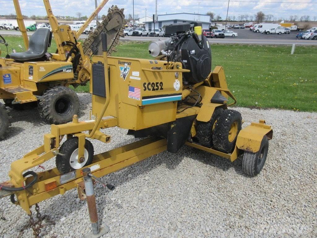 Vermeer SC252 Frezarki do pni