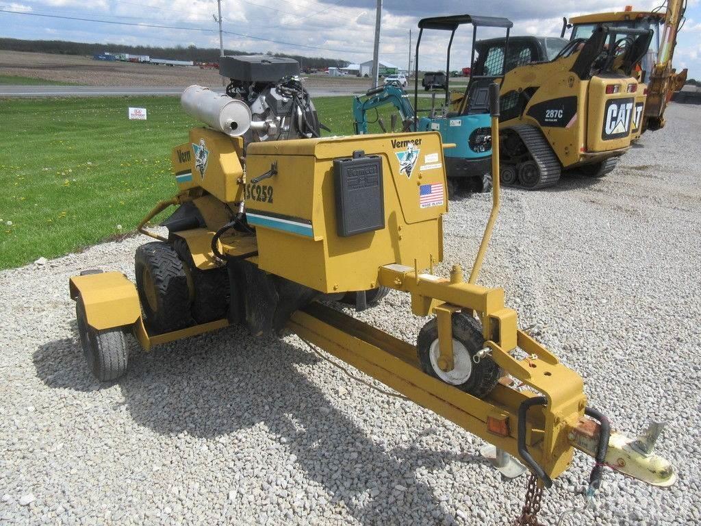 Vermeer SC252 Frezarki do pni