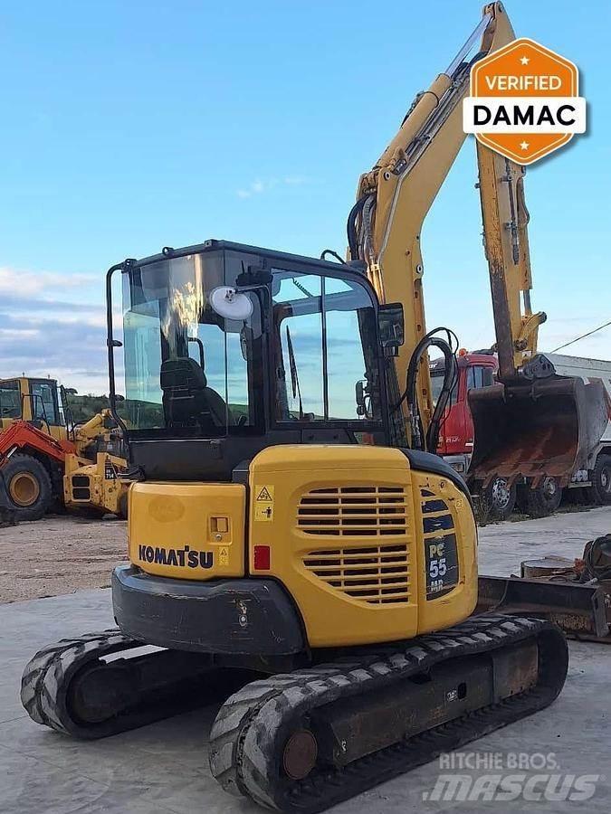 Komatsu PC55 Minikoparki