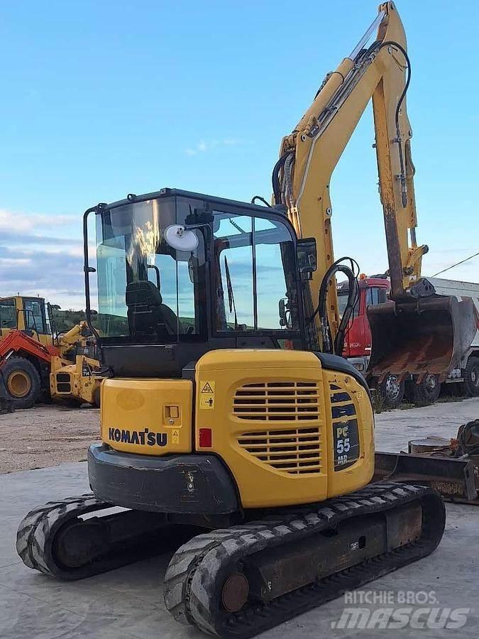 Komatsu PC55 Minikoparki