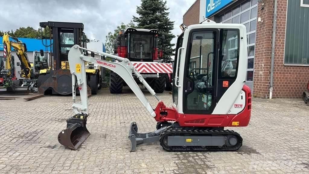 Takeuchi TB216 A Minikoparki