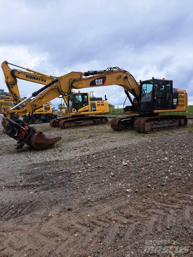 CAT 318 E L Koparki gąsienicowe