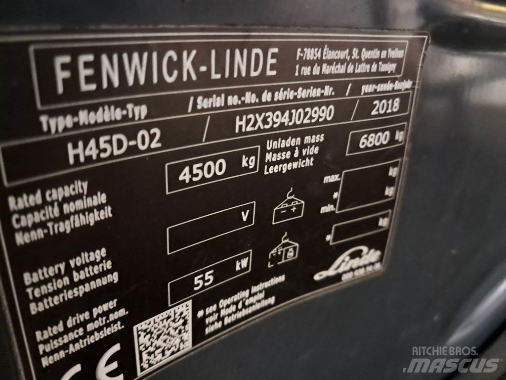 Linde H45D-02 Wózki Diesla