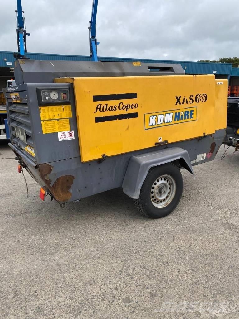 Atlas Copco XAS 186 Kompresory