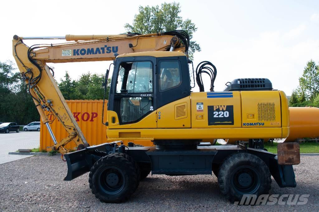 Komatsu PW 220-7 Koparki kołowe