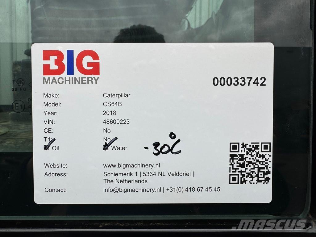 CAT CS64B Walce jednobębnowe