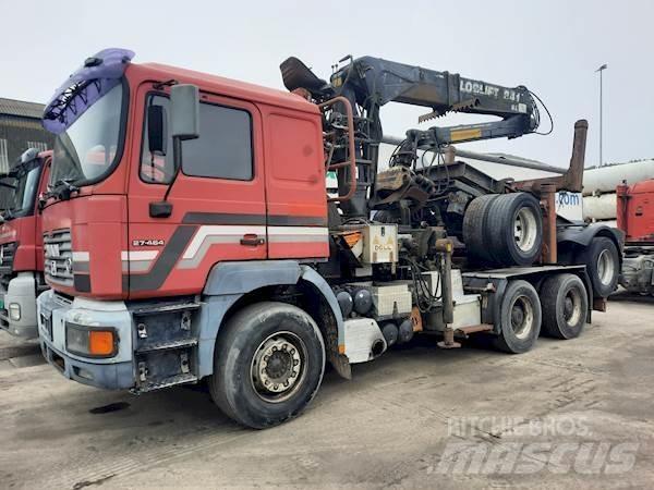 MAN 27.464 6X4 Samochody do przewozu drewna