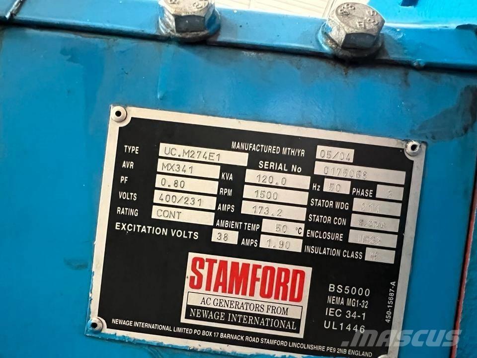 Deutz 120 KVA Agregaty prądotwórcze Diesla