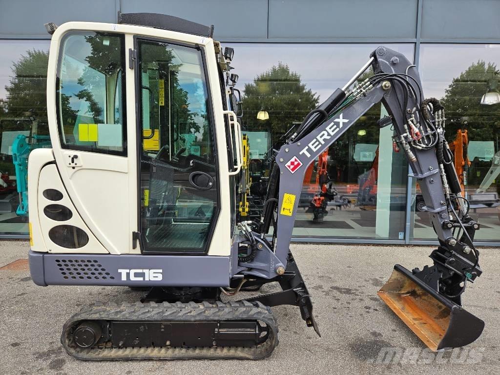 Terex TC 16 Minikoparki