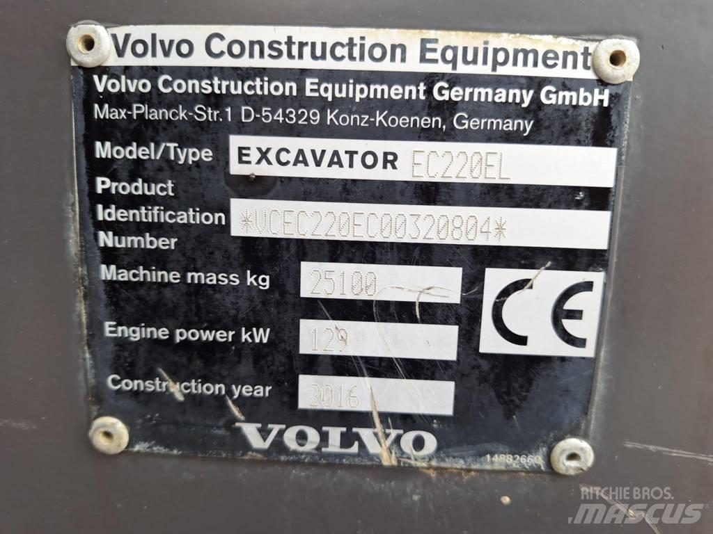 Volvo EC 220 EL Koparki gąsienicowe