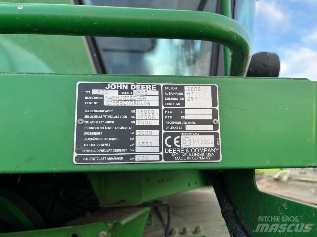 John Deere W 650 i Kombajny zbożowe