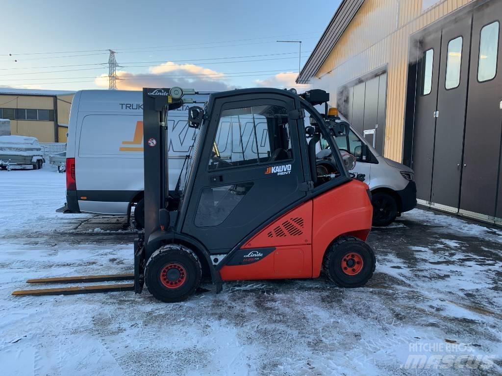 Linde H25T-02 Wózki LPG