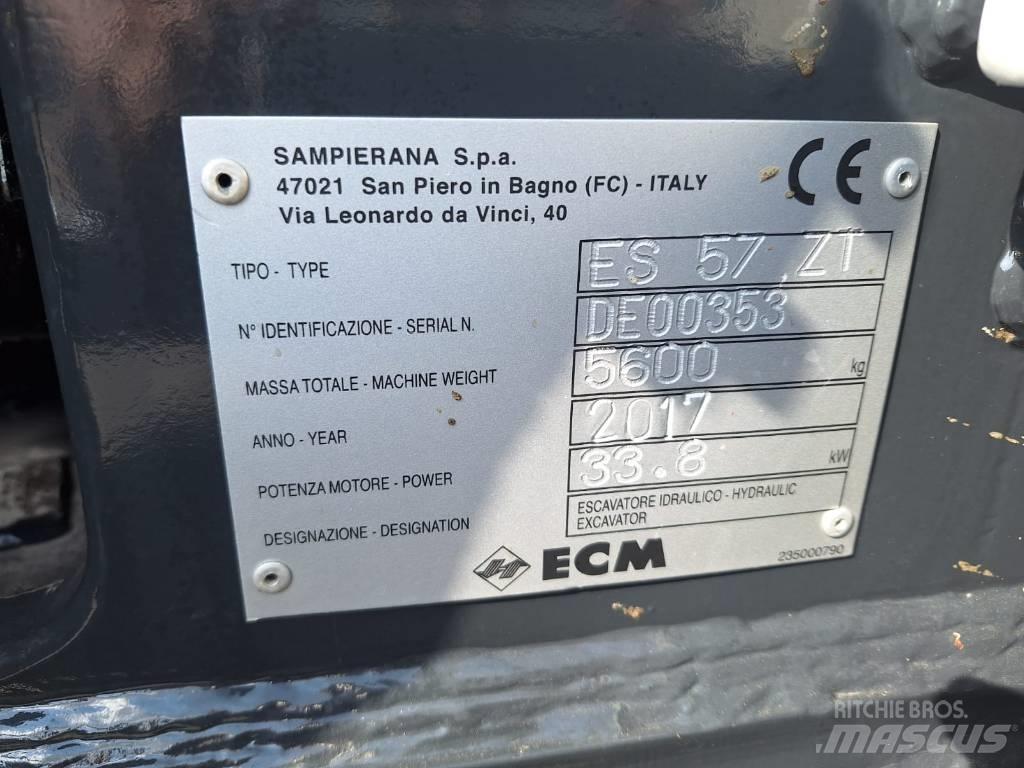 ECM ES 57 ZT Minikoparki