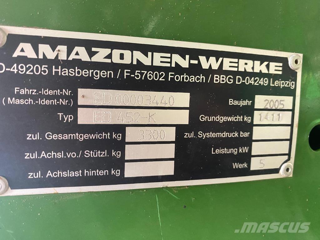 Amazone ED 452 K Siewniki