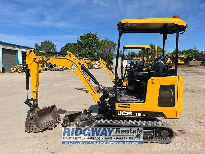 JCB 16 C-1 Minikoparki