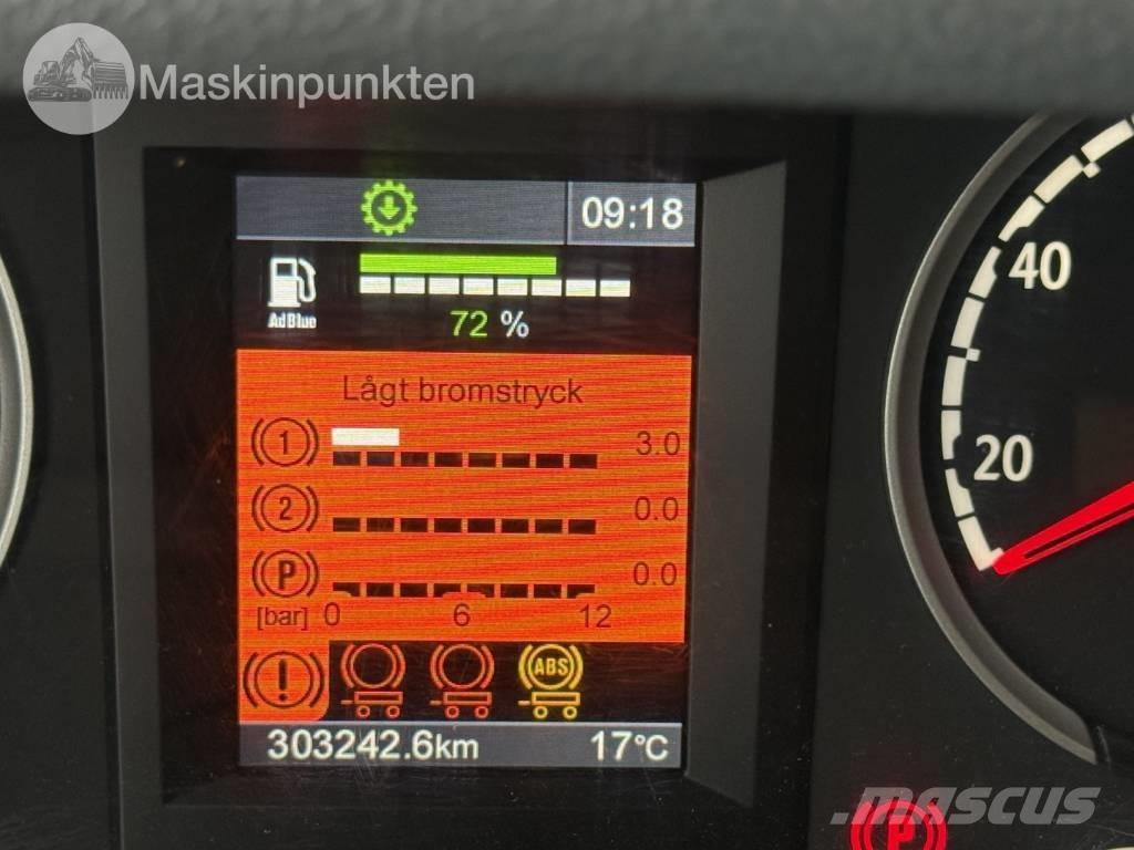 Scania R 450 bodbil Żurawie samochodowe