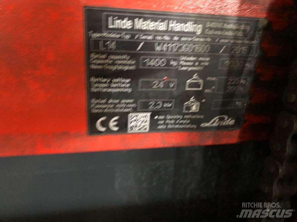 Linde H 16 T-01 Wózki LPG