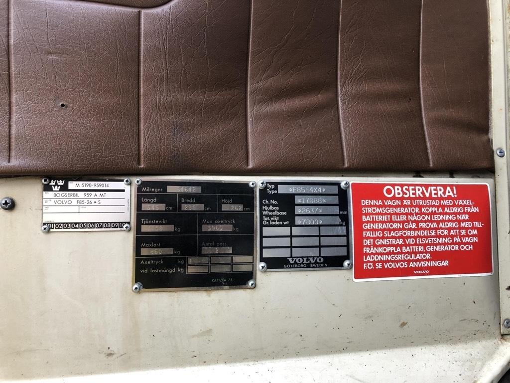 Volvo F85 Inne