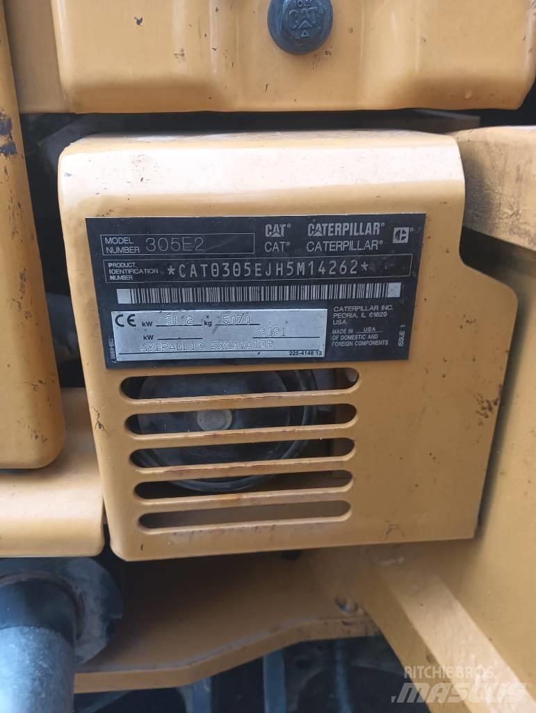 CAT 305 E CR Minikoparki