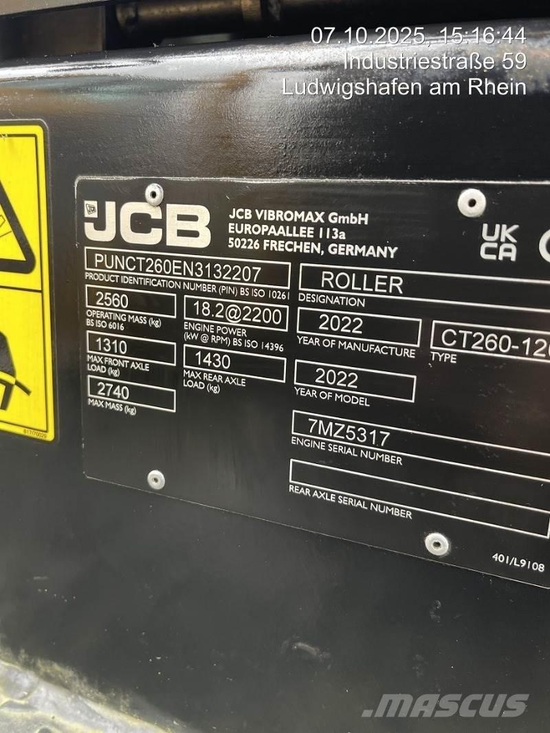 JCB CT260-120 Walce