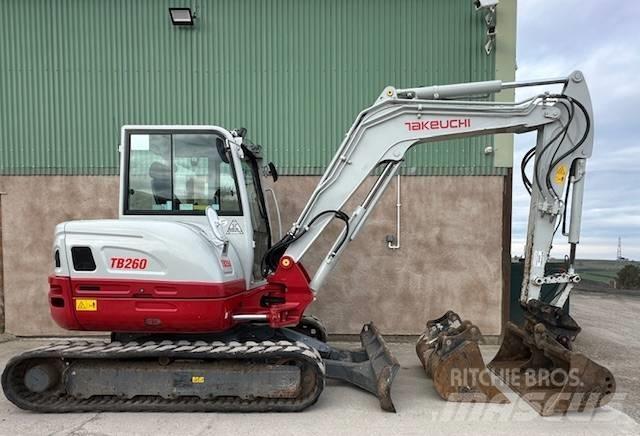Takeuchi TB 260 Minikoparki