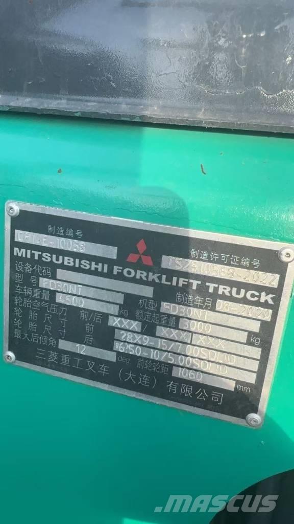Mitsubishi 3t Wózki Diesla