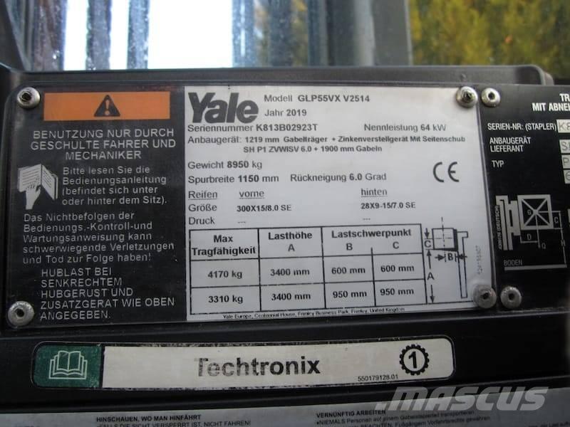 Yale GLP 55 VX Wózki LPG