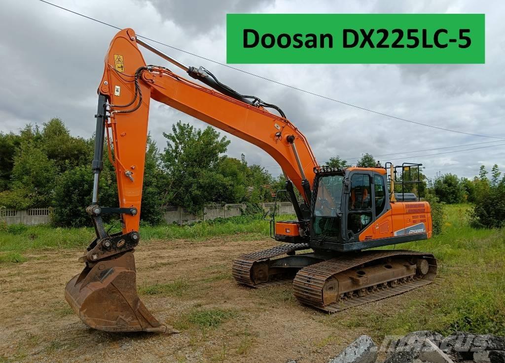 Doosan DX 225 LC-5 Koparki gąsienicowe