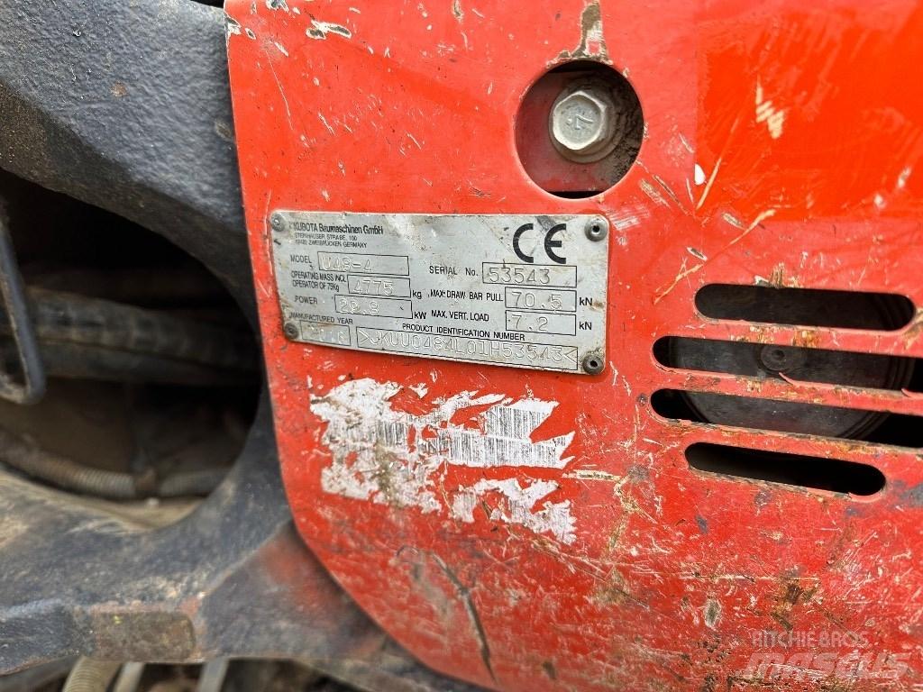 Kubota KX 048-4 Minikoparki